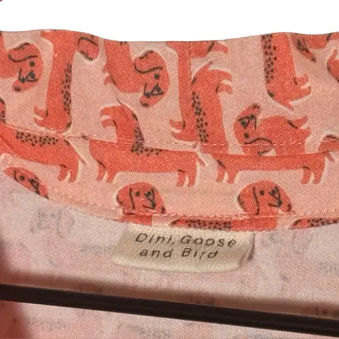 Dini Goose & Bird Dachshund Novelty Print V