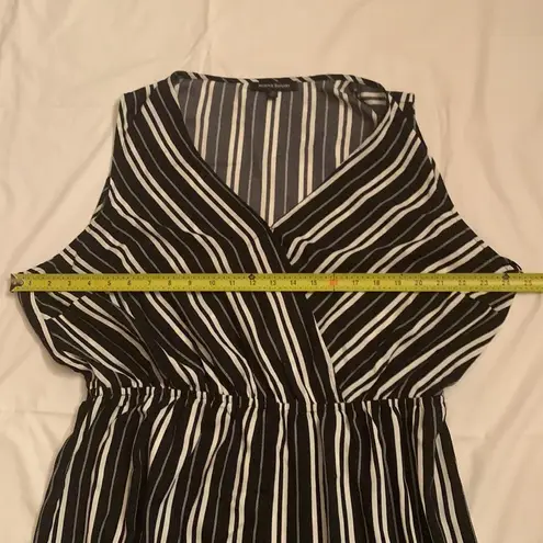 Jealous Tomato  black and white striped jumpsuit 2X thumbnail 7