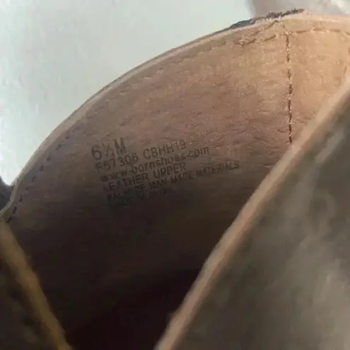 Born Shoes Womens Antonia Back Zip Ankle Bootie 6