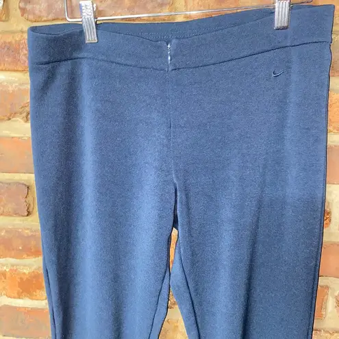 Nike  Black Zip-Front Cropped Yoga Pants Leggings Women's Size Small