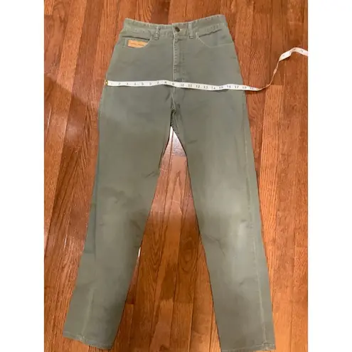 Guess by Marciano Vintage 90s Georges Marciano For Guess Sage Green DENIM Jeans Women's Sz 30 RARE