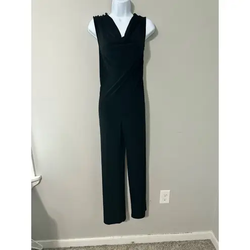 Yumi Kim BLACK VIRGINIA MATERNITY POSTPARTUM WIDE LEG JUMPSUIT EUC SIZE S