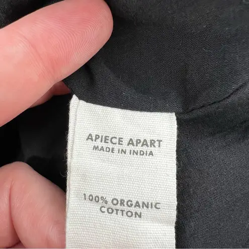 Apiece Apart Women's Black Mana Floral Print Mini Dress Size XS