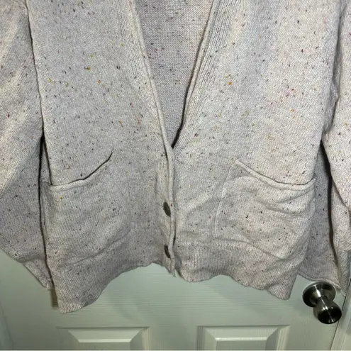 Universal Threads NWOT Universal Thread Light Purple Speckled Button Front Cardigan XXL