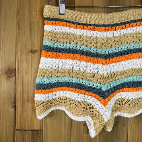 Jolie And Joy knit crochet shorts
