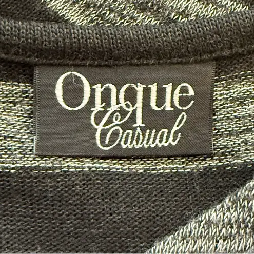 Onque Casual Womens Halloween Top Large Black Orange Haunted Forest Spider Woods