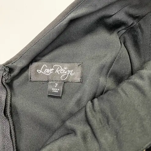 Love Reign Love Rein Fit Flare Dress Juniors 7 Whimsigoth Fairy Grunge Retro Bling Beaded