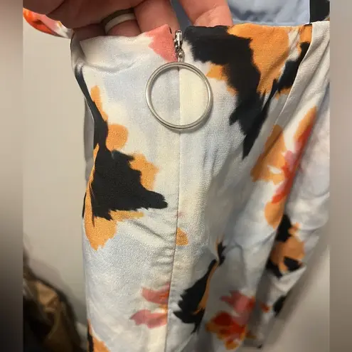 Opening Ceremony Bursting Diamond Silk Open Back Dress