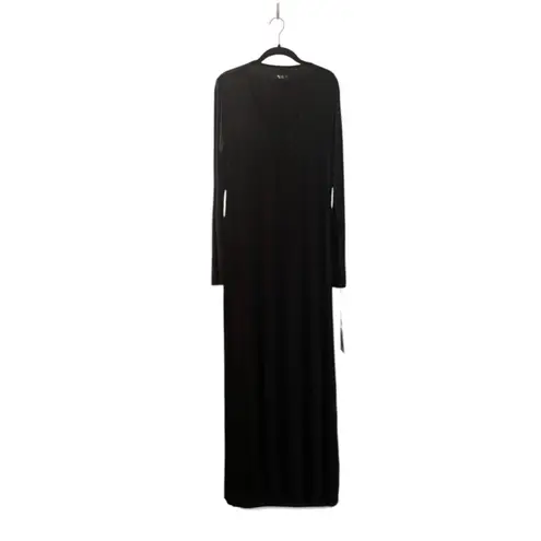Michael Lauren NWT Revolve x  Deep V-Neck Jersey Maxi Dress in BLACK