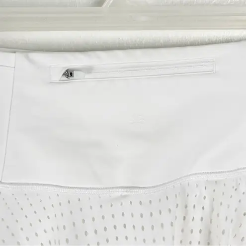 Athleta  A-Game 2-In-1 White Skirt Leggings, Size Small - Image 6