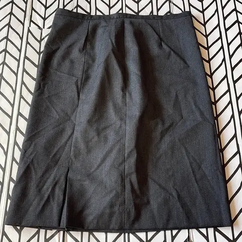 Pendleton  Gray Virgin Wool Pencil Skirt size 16