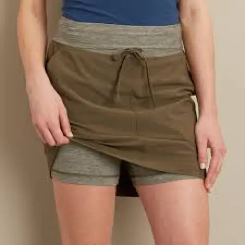 Duluth Hybrid Knit Waistband Skorts with Pockets Size 12 Green