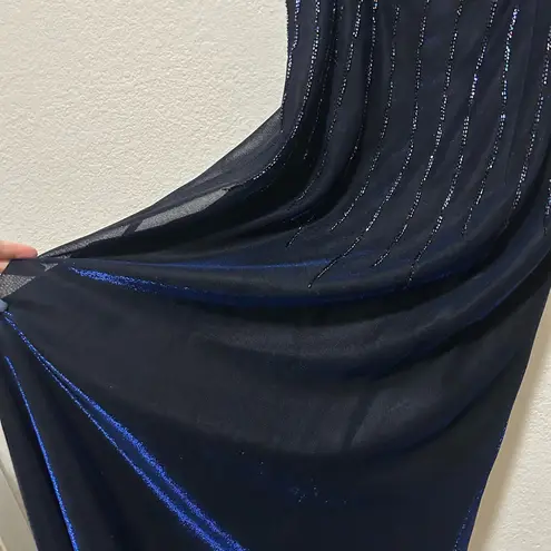 American Vintage Vintage Betsy & Adam by Jaslene Gown 12P Fits Modern 6 Beaded Maxi Slip Dress