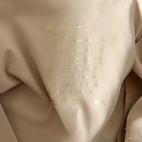 Honeylove LiftWear Cami in Sand Tan Adjustable Straps Size 3X Smoothing Shaping