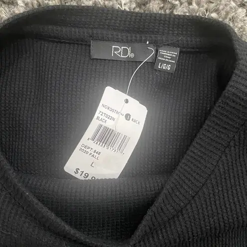 RDI  Waffle Knit Long Sleeve Top, Size M​​​​​​​​​​