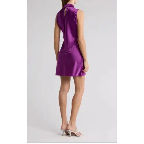 Veronica Beard New! Maelle Draped Stretch Silk Minidress Sz 4 $498