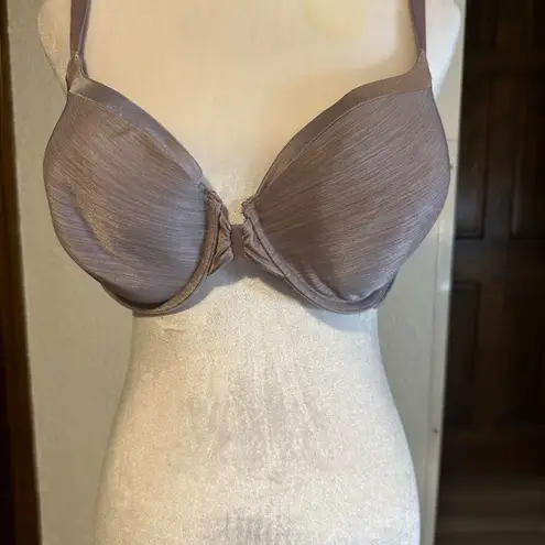 Vanity Fair 75339 Full Coverage Underwire Bra 38D Shimmer Taupe Front Closure - Image 5