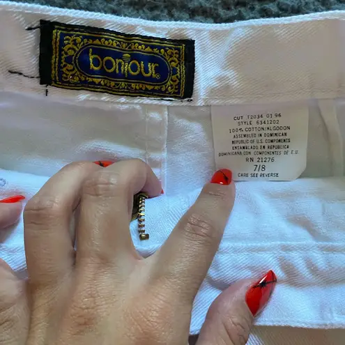 Bonjour vintage denim skort