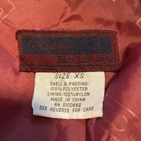 Dublin Equestrian Quilted Riding Jacket Red