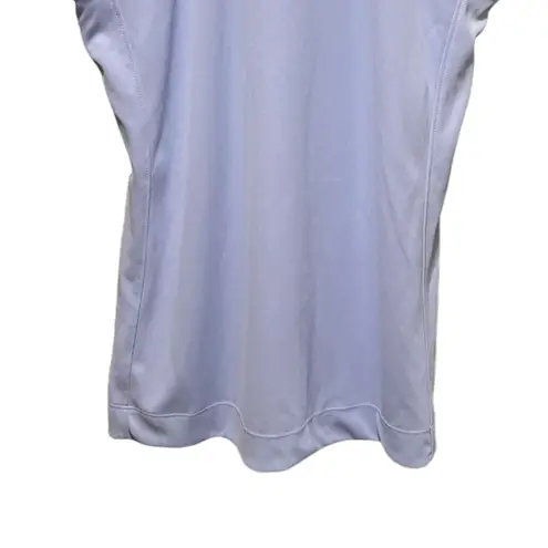 Slazenger Top Women's Purple 1/4 Zip Sleeveless Golf Polo Size Small