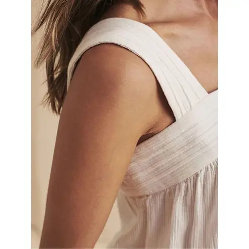 Faherty ✨ Ozette Dobby Sleeveless Cotton Sz Small Top✨