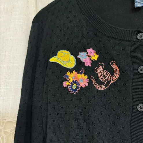 Modcloth  RARE Unique Cowgirl Cardigan