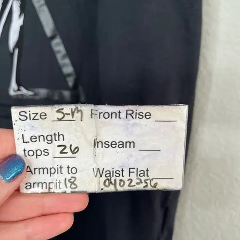 Marvel Black Widow Graphic T-Shirt By on Under armour Black cotton stretch Top M