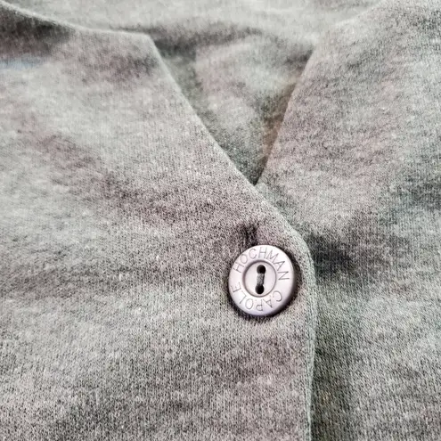 Carole Hochman buttoned grey Cardigan size Petite M