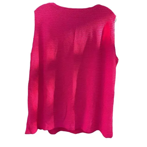 Allison Daley Women's Casual Set Cardigan & Tank Top Size 2X