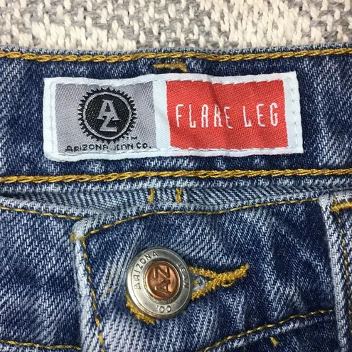 Arizona Jeans ARIZONA JEAN CO. Vintage Flare Leg Blue Denim Jeans, Juniors 3 Average Y2K