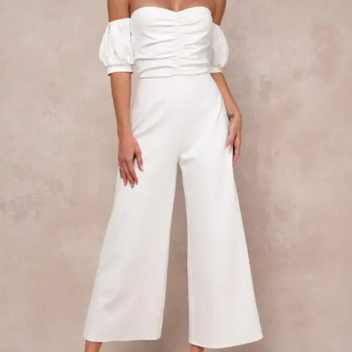 Lulus NWOT Impress Release White Off