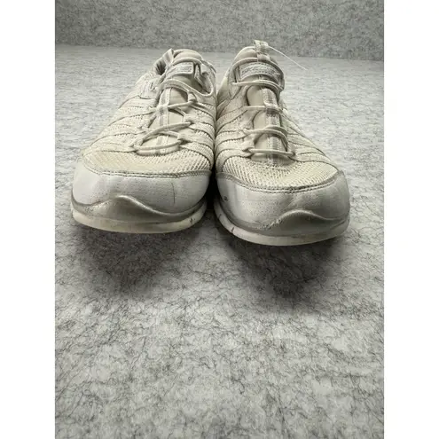 Skechers  Shoes Womens‎ Size 8.5 White SN 22823 Air-Cooled Memory Foam Slip On