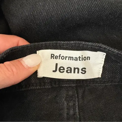 Reformation  Ultra High Rise Straight Jeans NWOT