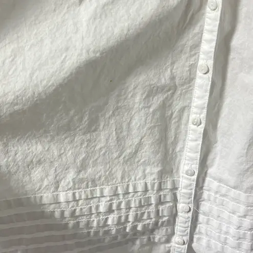 Eileen West Queens Anne Lace Victorian Dreams long button front nightgown size S White - Image 10