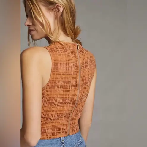 Current Air Anthropologie Corset Sleeveless Top