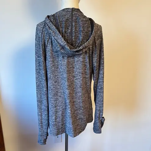 Free Country Gray Oversized Hoodie