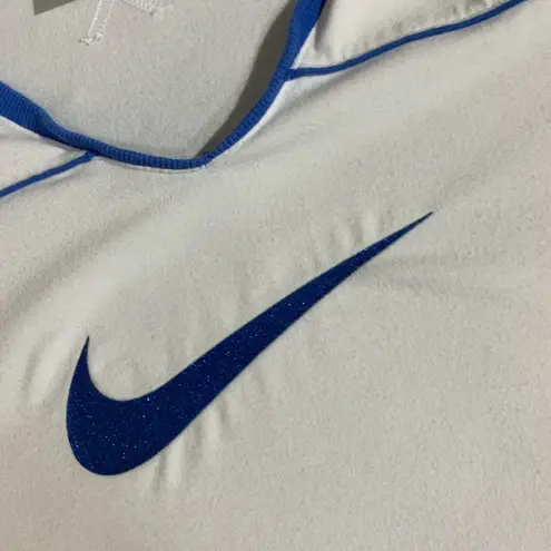 Nike Y2K  Swoosh White/Blue Top