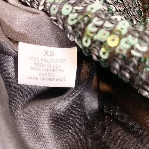 NONchalant Sequin Top Size XS NWT