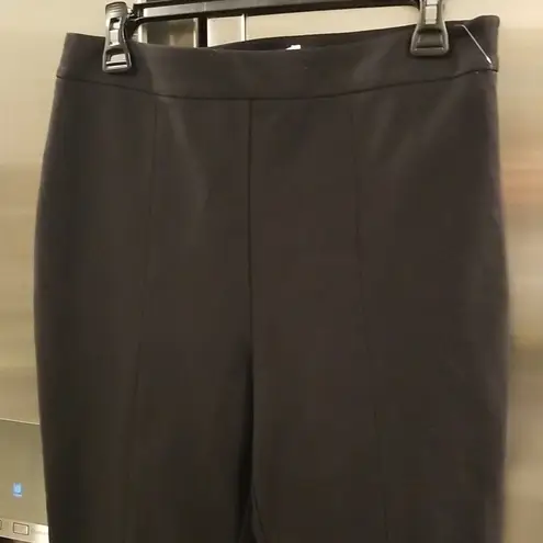 Derek Lam 💕 10 CROSBY💕 Lucia Flared Slit Trousers ~ Black 8 NWT