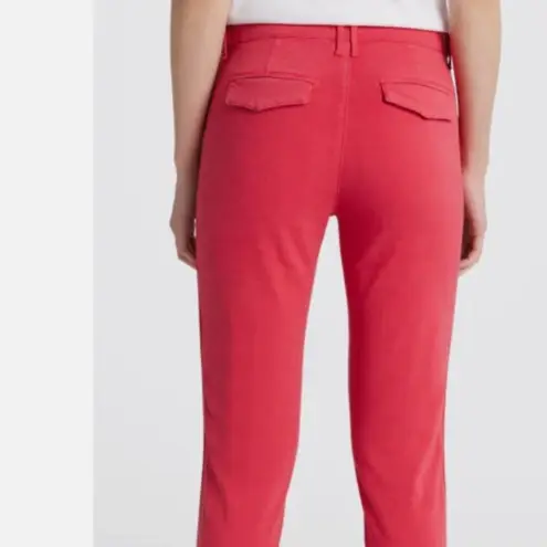 Pistola NWT  X Revolve Erin High Rise Utility Crop Straight Leg Pant In Hibiscus