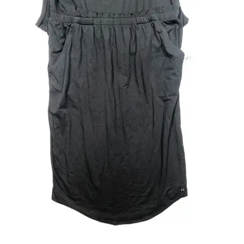 Tommy John Second Skin Cinched Dress Black Sleeveless Tank Women's Small S NWT