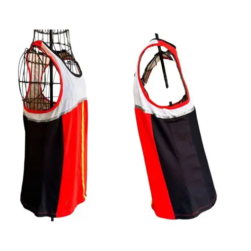 Vintage Tail Athletic Racerback Top Medium Colorblock Pickleball Tennis Golf Black Size undefined