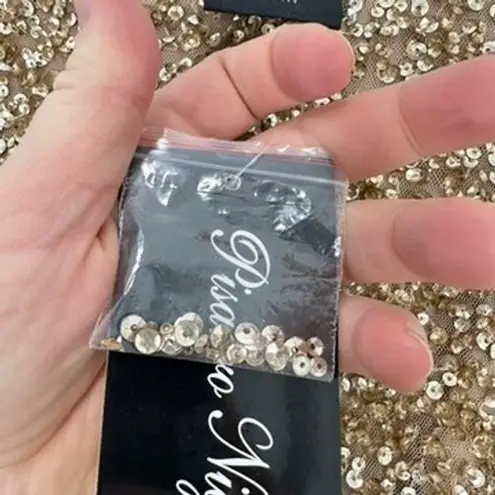 Pisarro Nights Beaded Bodice Taffeta A