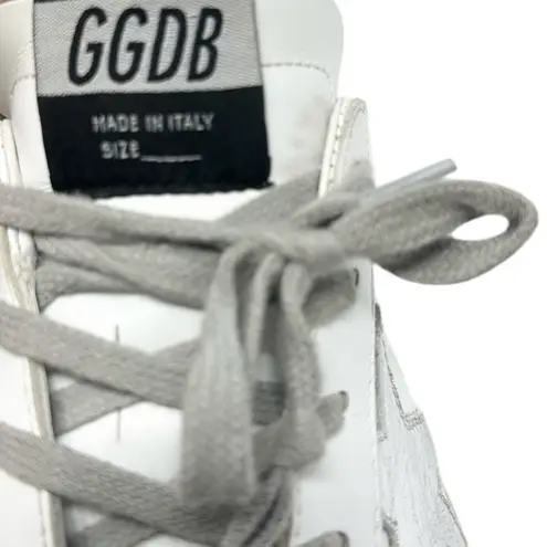 Golden Goose  Hi Star Leather Sneakers White Size 40