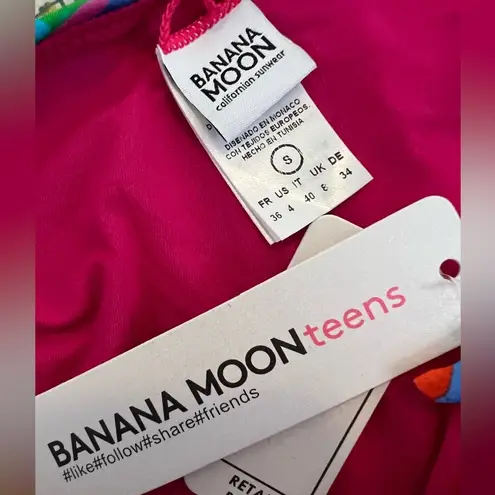 BANANA MOON LAGO & BENTA FRUITY MULTICOLORED SWIMSUIT BOTTOMS Pink