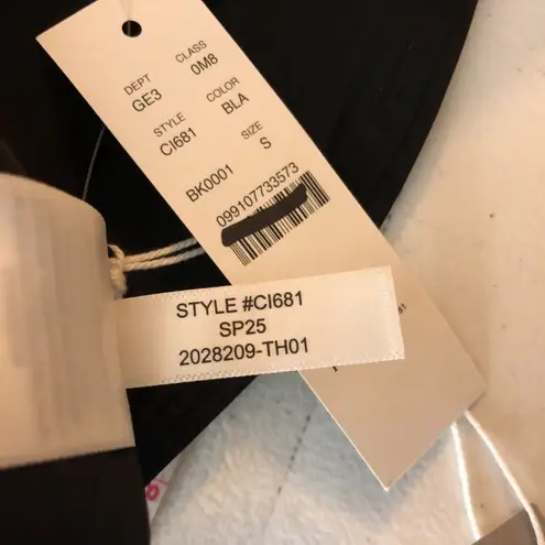 J Crew Lana Bikini Top Classic Sculpt Removable Pads Adjustable Straps Black S