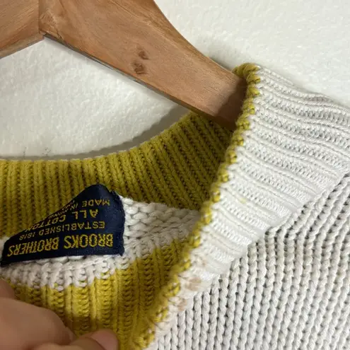 Brooks Brothers Vtg Argyle Patterned Sweater pullover cozy cute large cotton