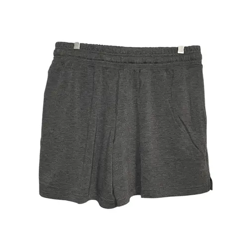 NWT Leg3nd Women's Gray Heather Lounge Shorts Activewear Casual Comfy Pockets L Size L