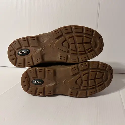 L.L. Bean brown suede lined boots women size 8 M