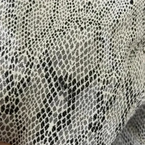 WAYF  Marly Snake Print Coat Snake Jacquard Size L